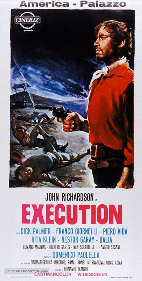 Execution - Italian Movie Poster