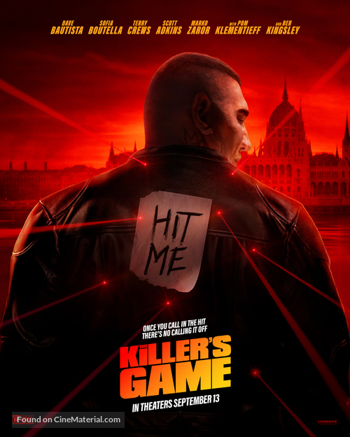 The Killer&#039;s Game - Movie Poster