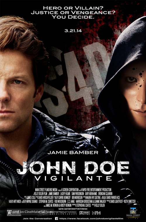 John Doe: Vigilante - Movie Poster