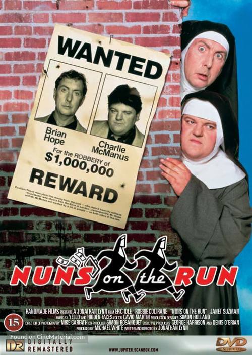 Nuns on the Run - Danish Movie Cover