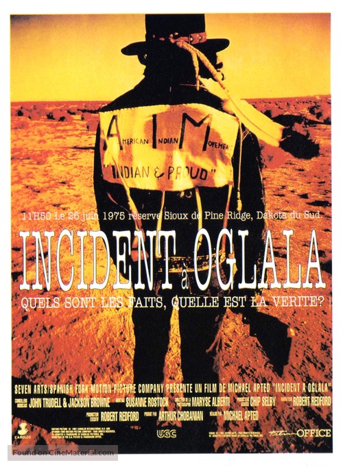 Incident at Oglala - French Movie Poster