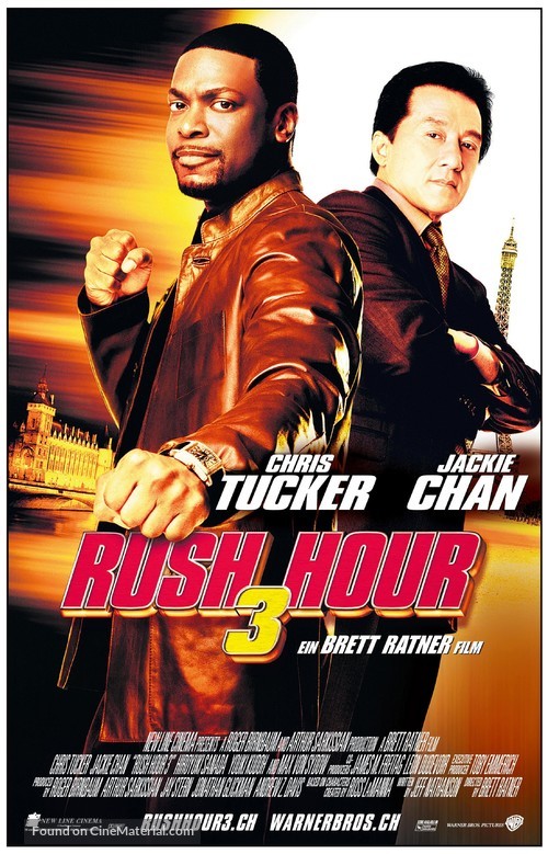 Rush Hour 3 - Swiss Movie Poster