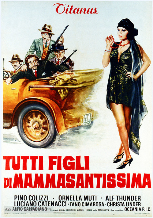 Tutti figli di Mammasantissima - Italian Movie Poster