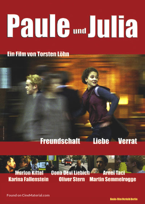 Paule und Julia - German Movie Cover