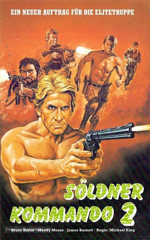 Shen tan guang tou mei - German VHS movie cover