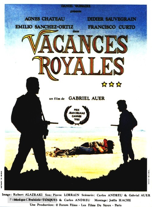 Vacances royales - French Movie Poster