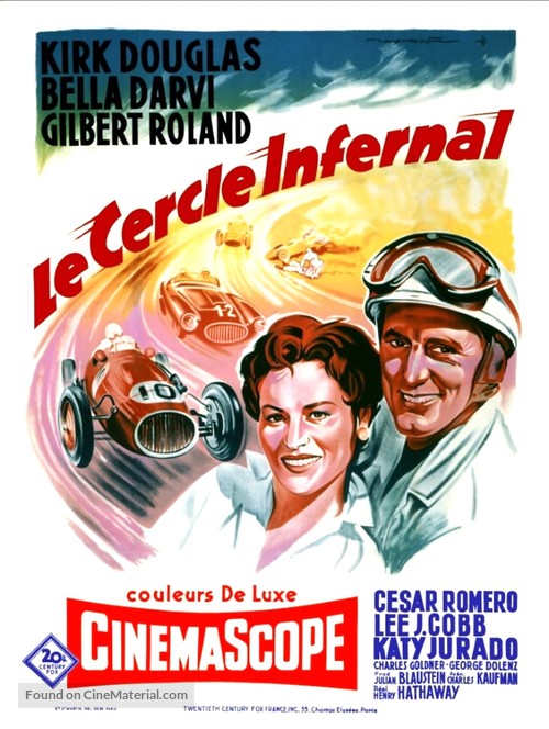 The Racers - French Movie Poster