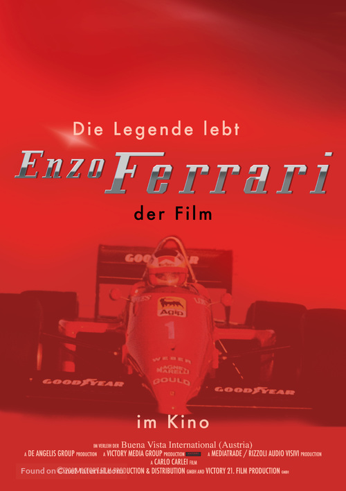Ferrari - German poster