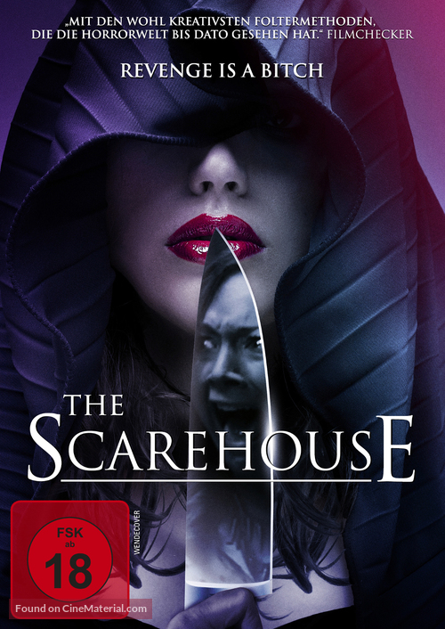 The Scarehouse - German DVD movie cover