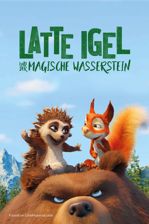 Latte &amp; The Magic Waterstone - German Movie Cover