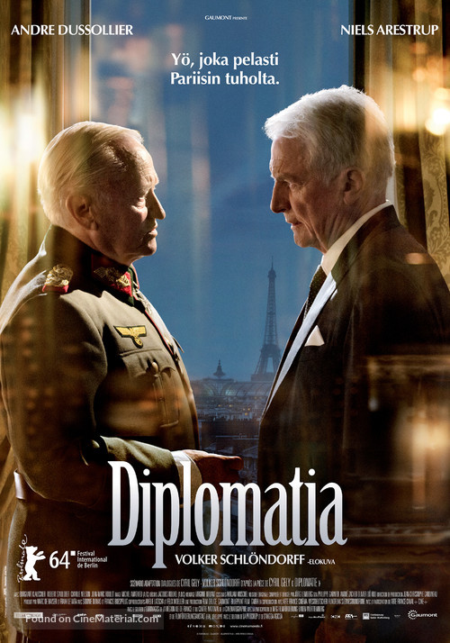 Diplomatie - Finnish Movie Poster