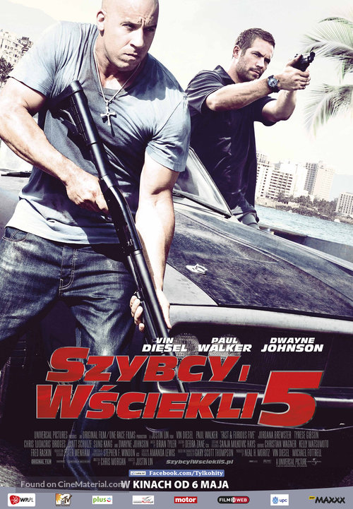 Fast Five - Polish Movie Poster