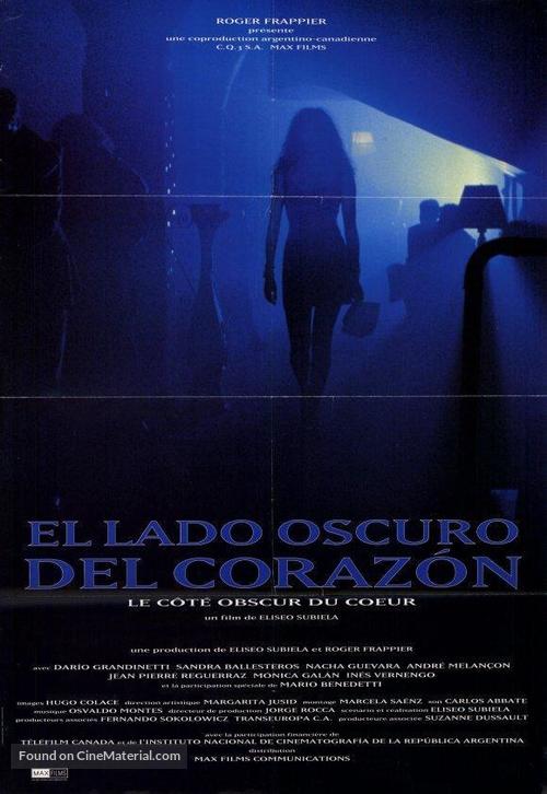 El lado oscuro del coraz&oacute;n - French Movie Poster