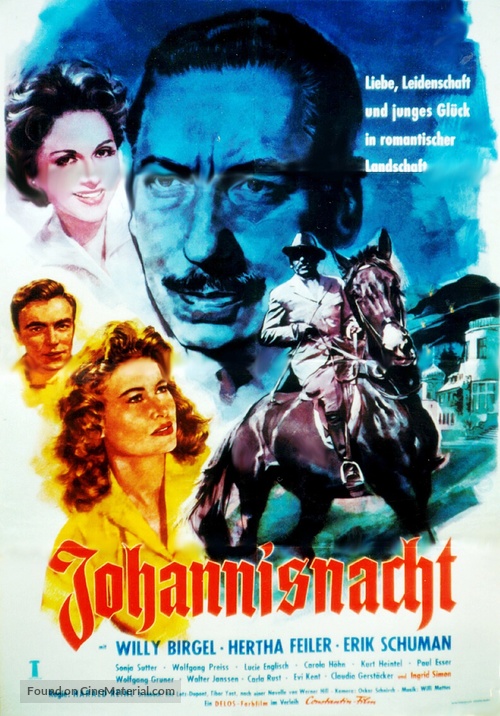 Johannisnacht - German Movie Poster