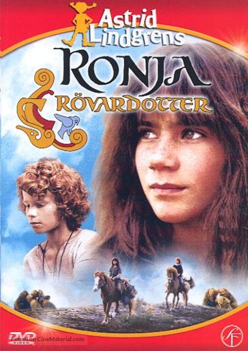 Ronja R&ouml;vardotter - Swedish DVD movie cover