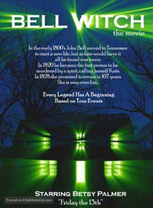 Bell Witch: The Movie - DVD movie cover