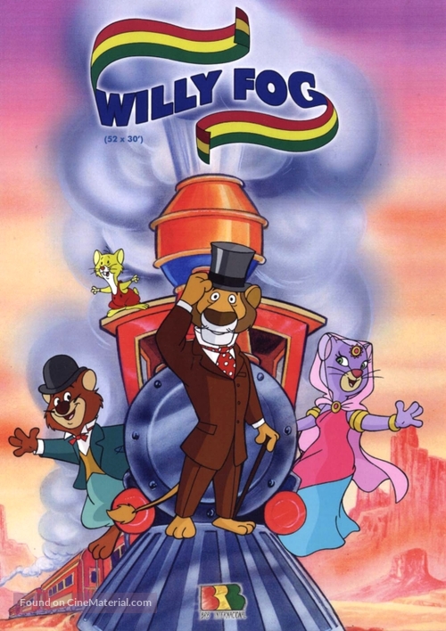 &quot;La vuelta al mundo de Willy Fog&quot; - Japanese Movie Poster