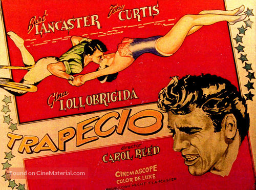 Trapeze - Spanish Movie Poster