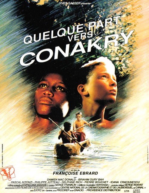 Quelque part vers Conakry - French Movie Poster