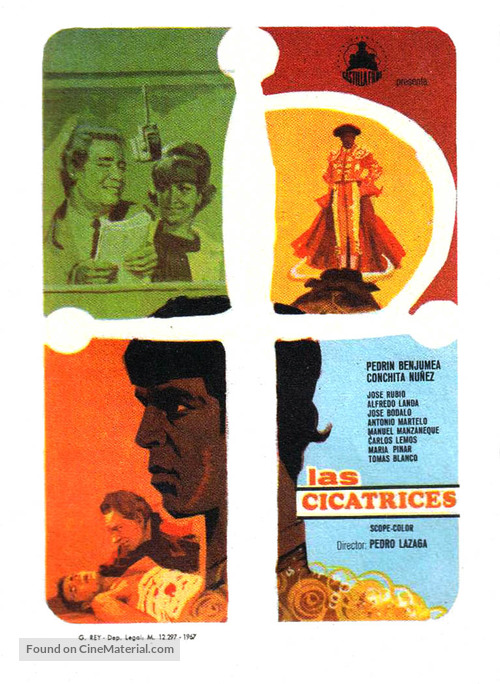 Las cicatrices - Spanish Movie Poster