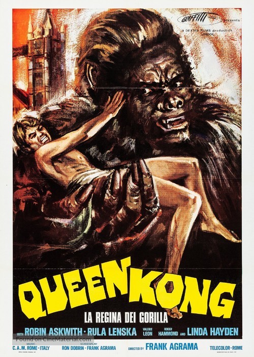 Queen Kong - Italian Movie Poster