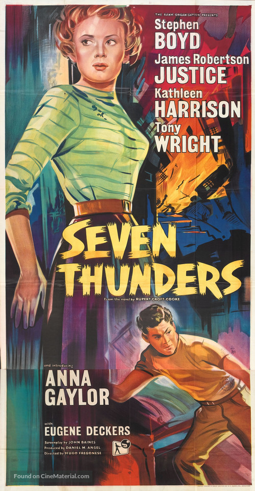 Seven Thunders - British Movie Poster