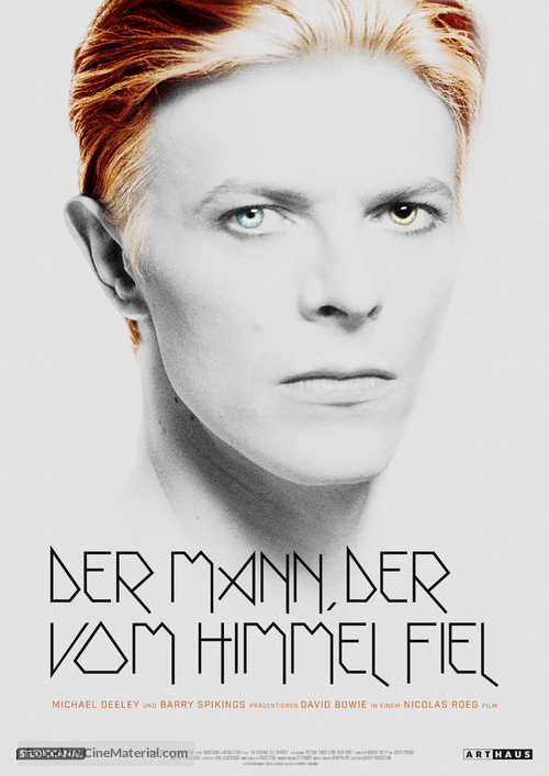 The Man Who Fell to Earth - German Movie Poster