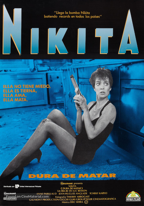 Nikita - Spanish Movie Poster