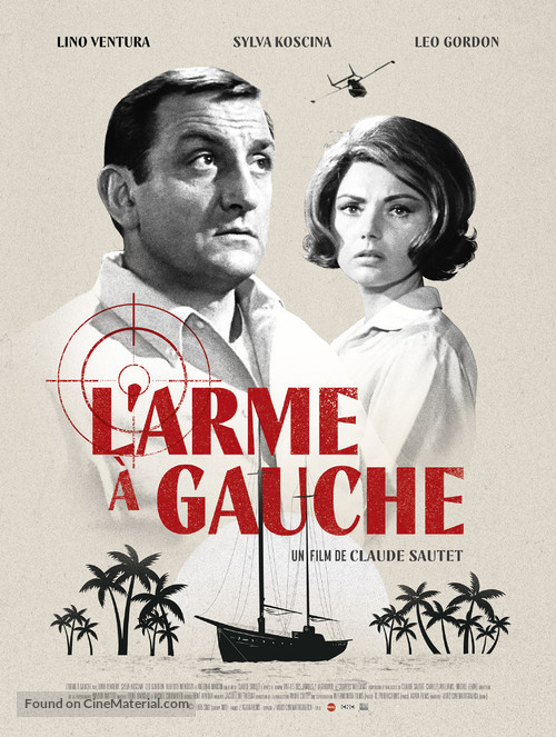 L&#039;arme &agrave; gauche - French Re-release movie poster