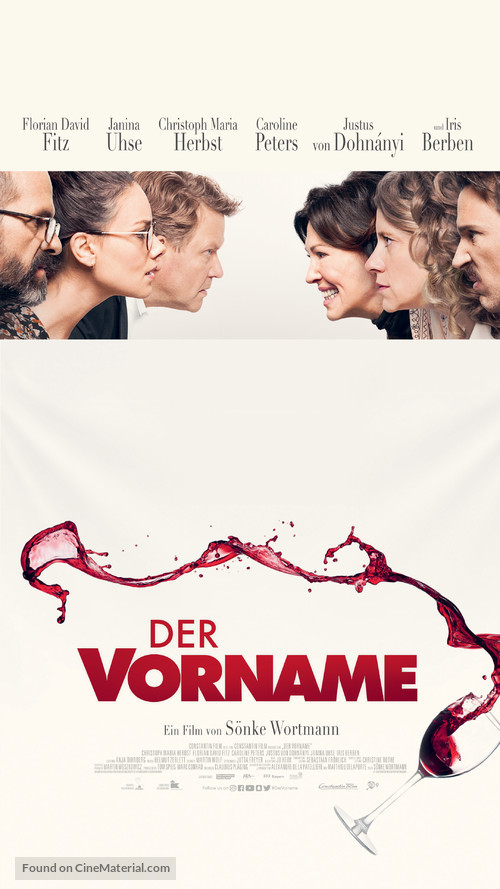 Der Vorname - Swiss Movie Poster