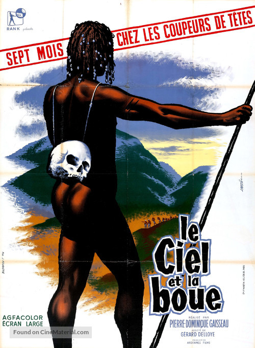 Le ciel et la boue - French Movie Poster