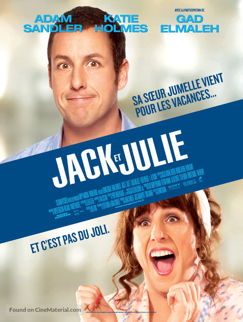 Jack and Jill - French Movie Poster
