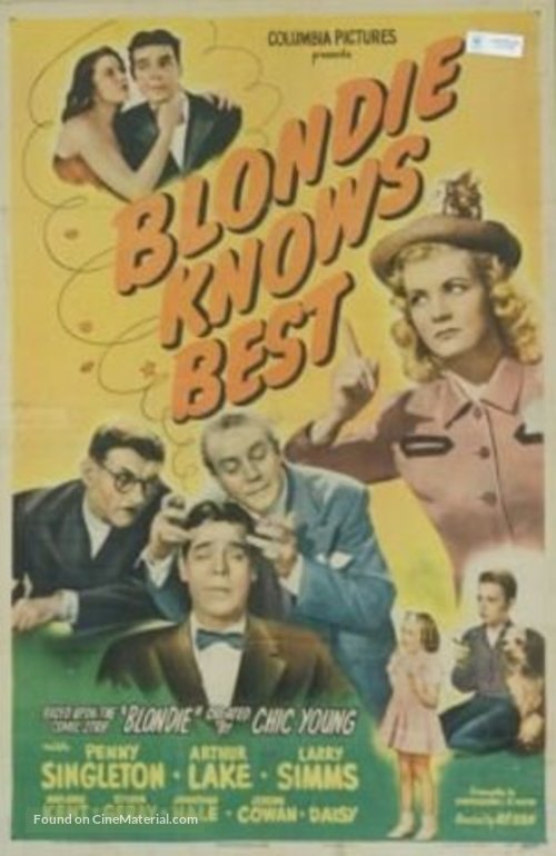 Blondie Knows Best - Movie Poster