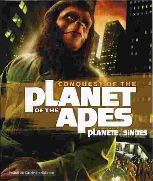 Conquest of the Planet of the Apes - Canadian Movie Cover