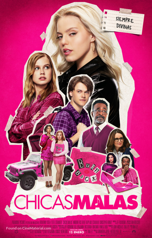 Mean Girls - Spanish Movie Poster