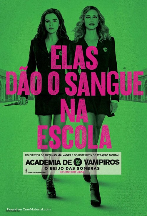 Vampire Academy - Brazilian Movie Poster