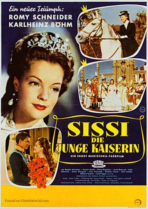 Sissi - Die junge Kaiserin - German DVD movie cover