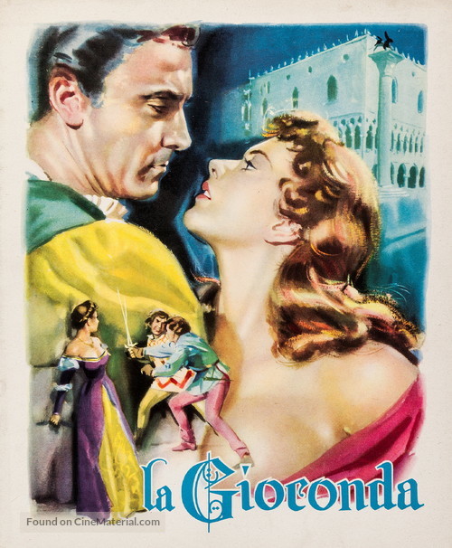 Ladro della Gioconda, Il - Italian poster