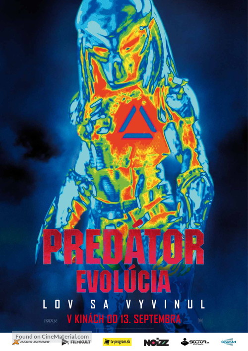 The Predator - Slovak Movie Poster