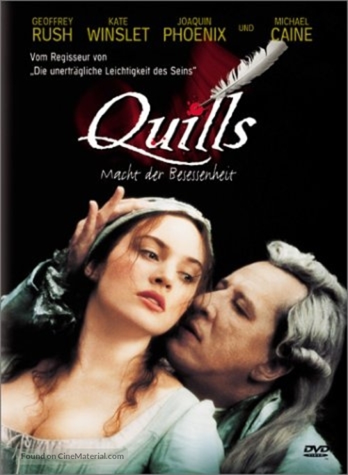 Quills - DVD movie cover
