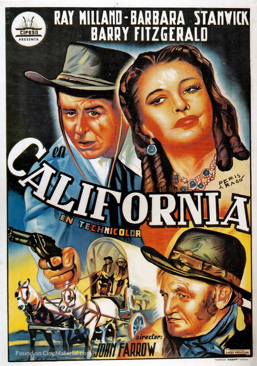 California - Spanish Movie Poster