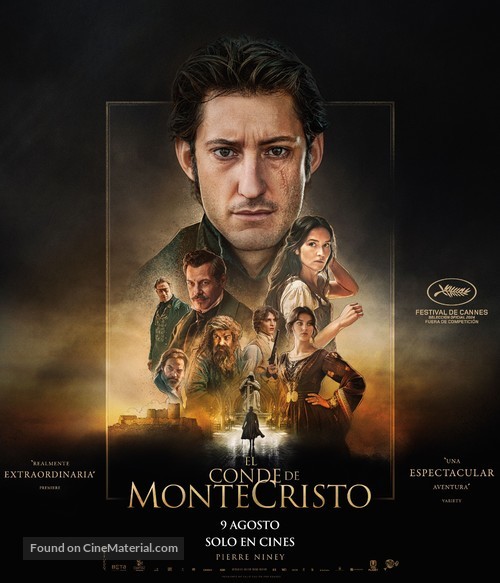 Le Comte de Monte-Cristo - Spanish Movie Poster