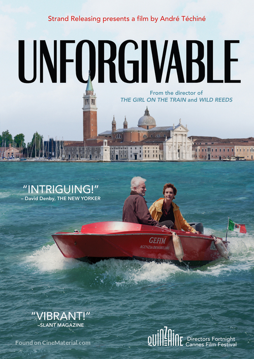 Impardonnables - DVD movie cover