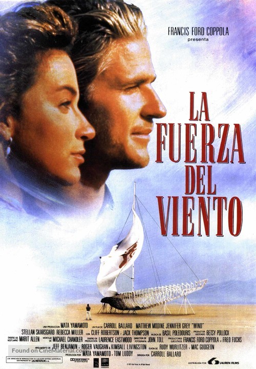 Wind - Spanish Movie Poster