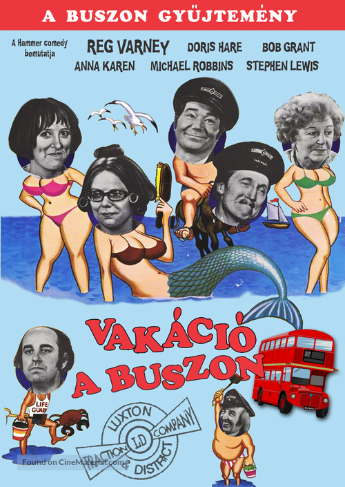 Holiday on the Buses - Hungarian Movie Poster