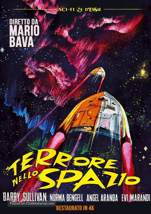 Terrore nello spazio - Italian DVD movie cover