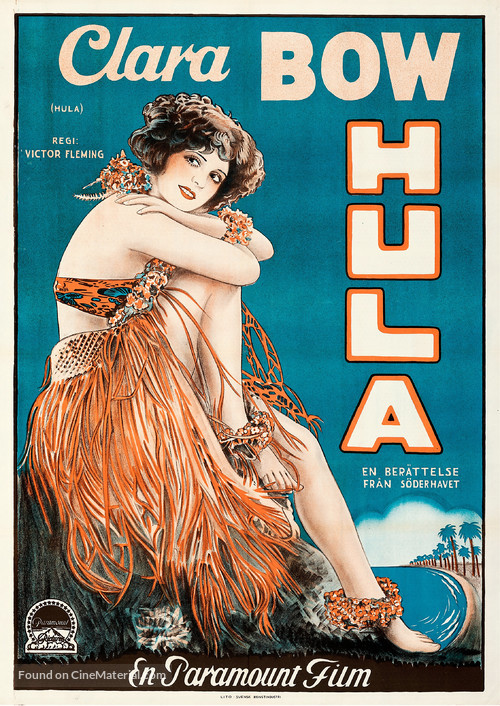 Hula - Swedish Movie Poster