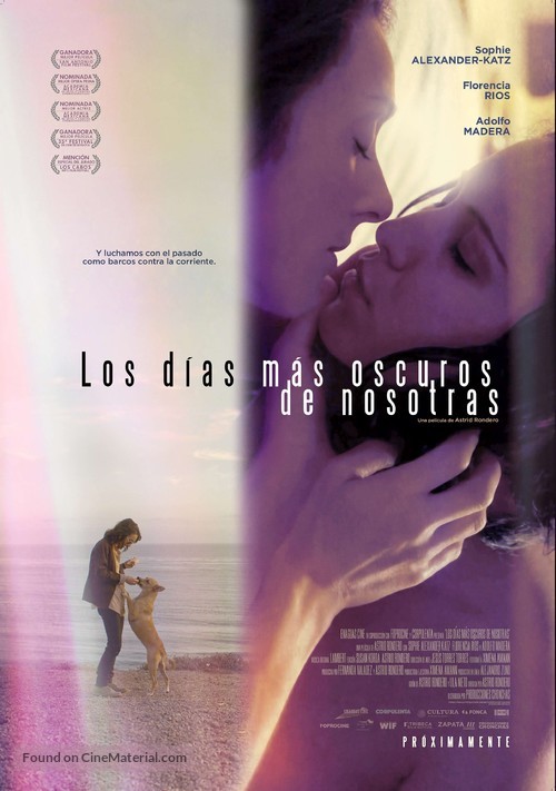 Los d&iacute;as m&aacute;s oscuros de nosotras - Mexican Movie Poster