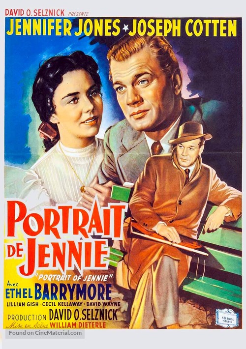 Portrait of Jennie - Belgian Movie Poster