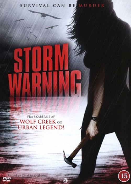 Storm Warning - Danish DVD movie cover